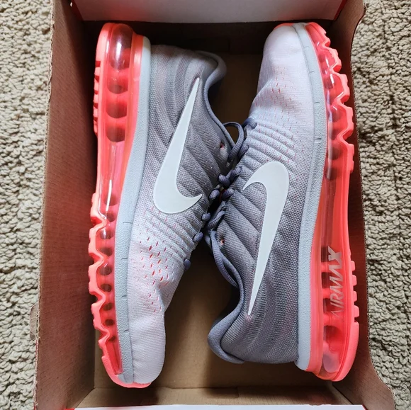 Wmns Nike Air Max 2017 Gray Pink Brand New Sz 11 - Picture 9 of 10